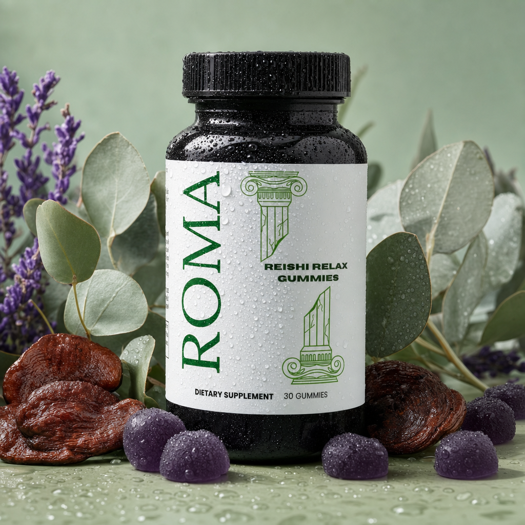 ROMA's Reishi Relax Gummies